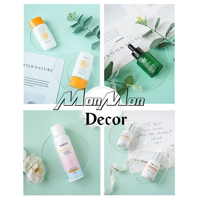 ( Nhiều size ) TẤM NHỰA MICA TRONG SUỐT, phụ kiện trang trí chụp ảnh sang trọng, siêu đẹp