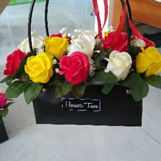 Giỏ  hoa hướng dương sáp thơm