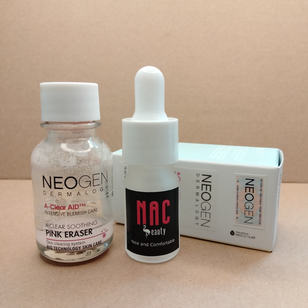Dung Dịch Chấm Mụn, Giảm Sưng Cấp Tốc Neogen Dermalogy A-Clear Soothing Pink Eraser 15ml