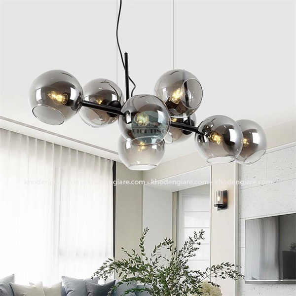 Đèn thả bàn ăn 8 bóng DC269