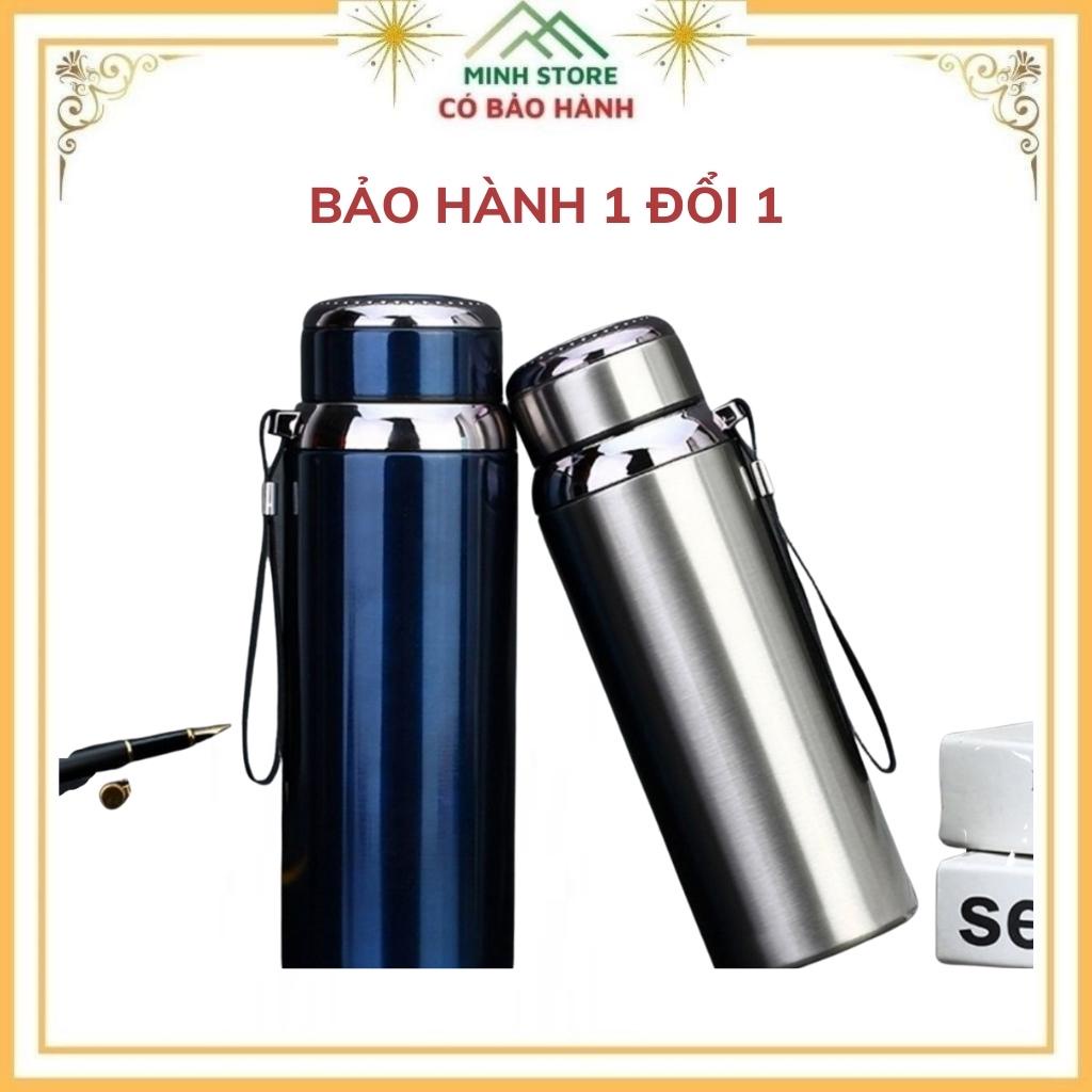 Bình Giữ Nhiệt Nóng Lạnh Inox 304 Lõi Thép Chống Gỉ A150 600-800-1000ml Siêu Sịn Chắc Chắn