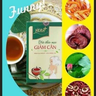 Trà giảm cân gạo lứt Hera hàng chuẩn công ty