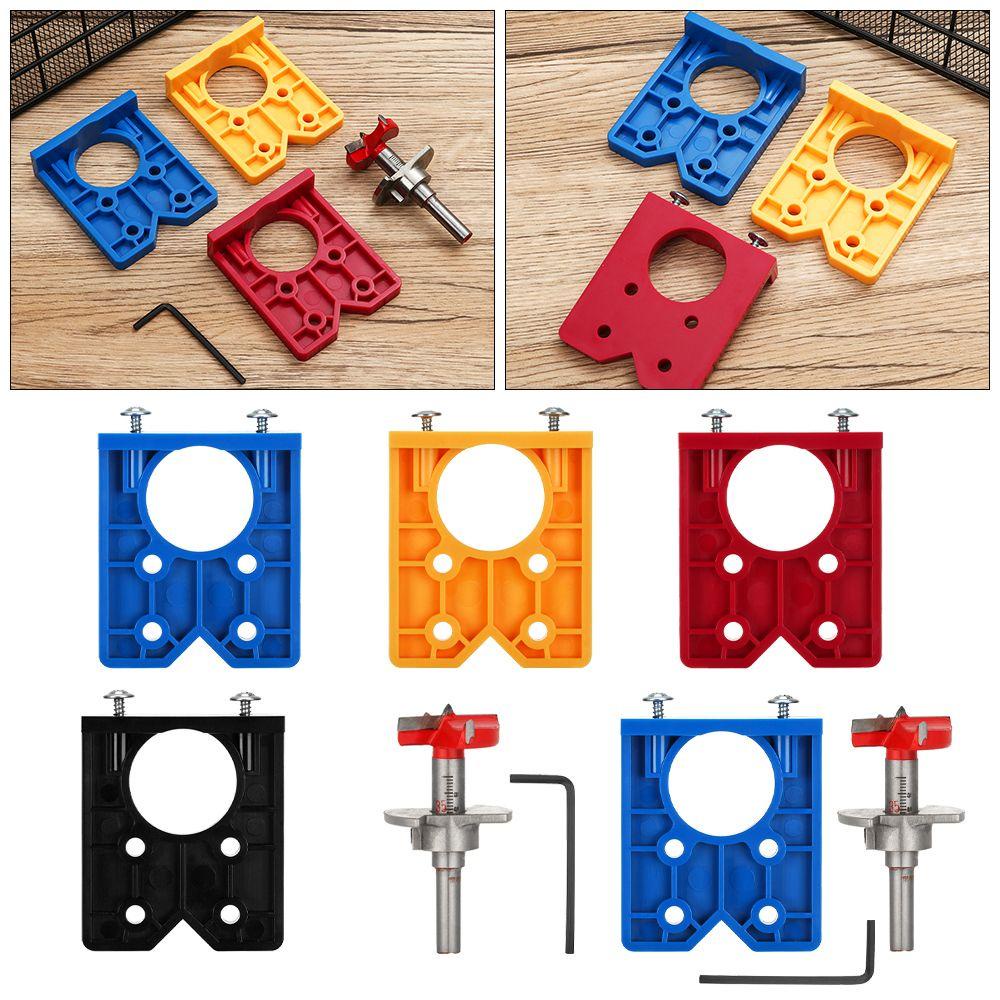 MUVAKO 1 / 1 Bộ Dụng Cụ Khoan Bản Lề Chuyên Dụng Cho Chế Biến Gỗ