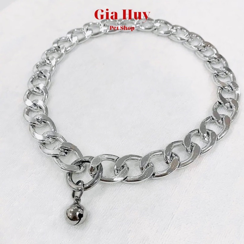 Dây Chuyền Mạ Vàng Cho Chó - Vòng Vàng Thời Trang Cho Chó