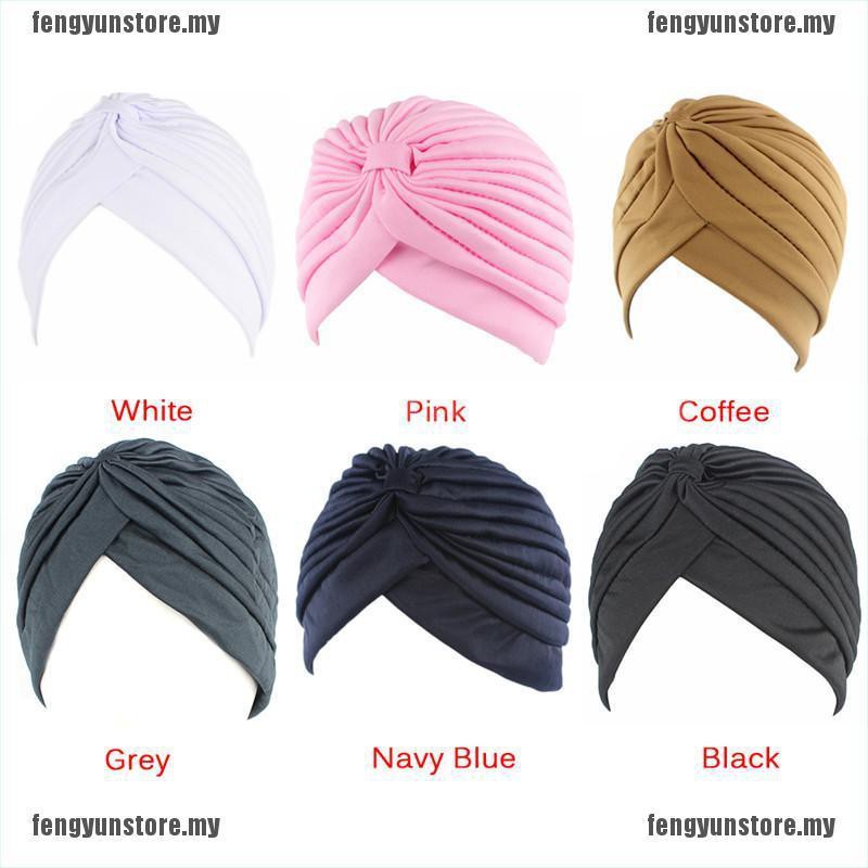 Mũ Turban Mềm Co Giãn Phong Cách Ấn Độ Thời Trang Cho Nam Và Nữ