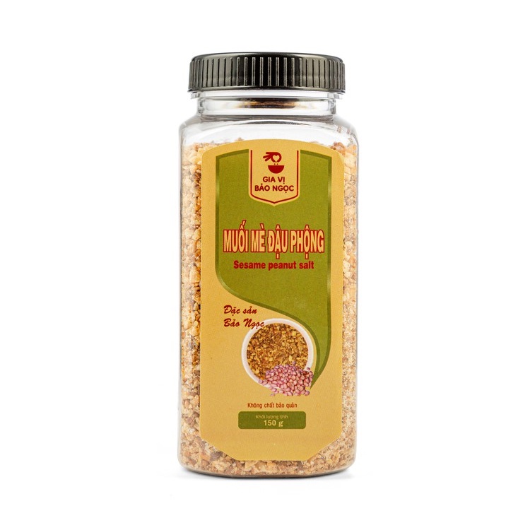 Muối mè đậu phộng Bảo Ngọc 150g - Thực phẩm dinh dưỡng thuần chay