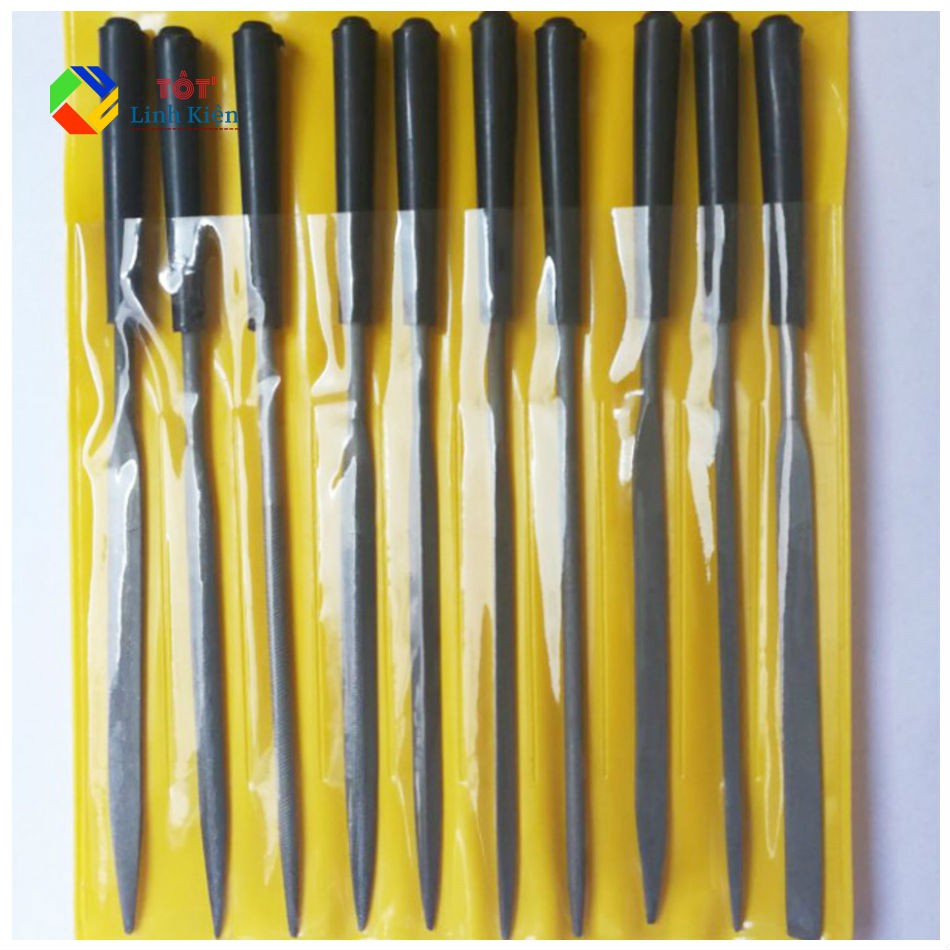 Bộ Dũa Hợp Kim 10 Món 140mm chất lượng cao