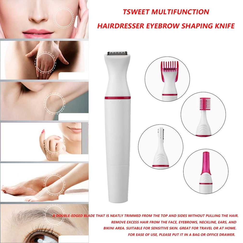 [Hàng mới về] Máy Triệt Lông 5 Trong 1 Đa Năng Tiện Lợi Cho Nữ