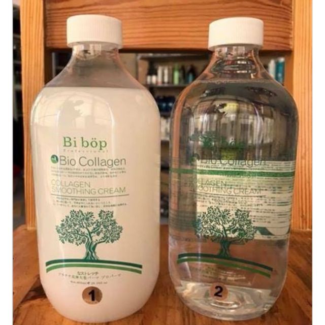 Siêu phẩm Uốn lạnh đa năng Bibop Collagen 1000ml*2