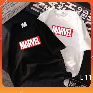 Bán chạy - áo thun teen nam nữ tay ngắn unisex marvel