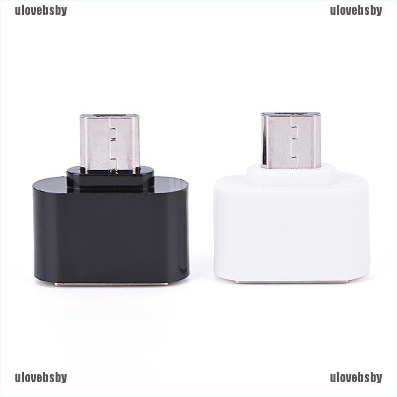 【ulovebsby】Mini OTG Cable USB OTG Adapter Micro USB to USB Converter for Table