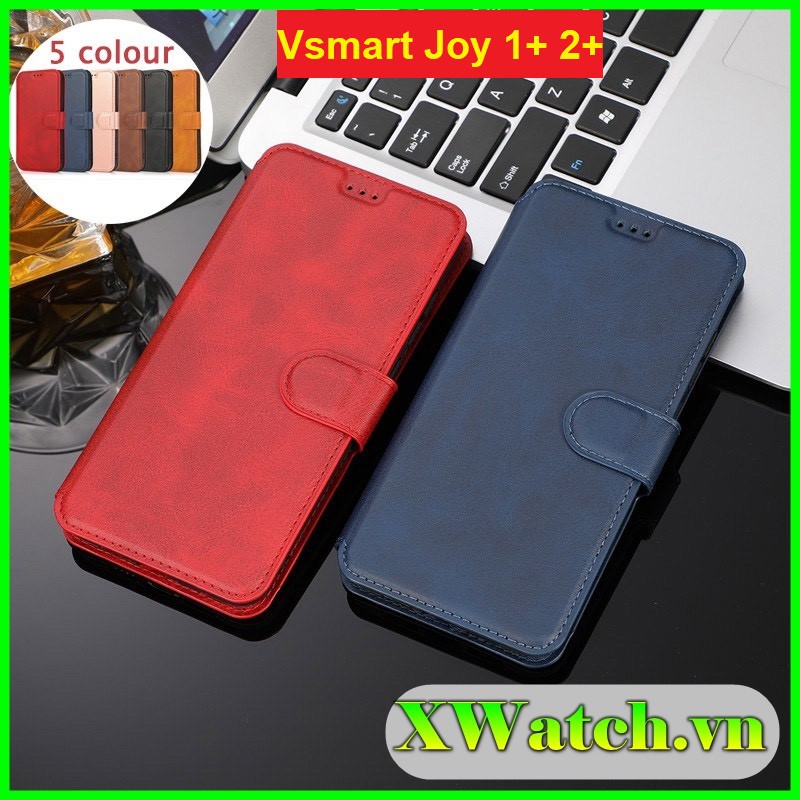 Bao da Vsmart Joy 2+ Joy 1+ Active 1+ có khe đựng thẻ tiện ích