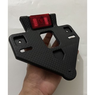 Bát biển tam giác xe máy lắp Wave a 2007-2021, Wave 50cc (pát , pass bảng số)