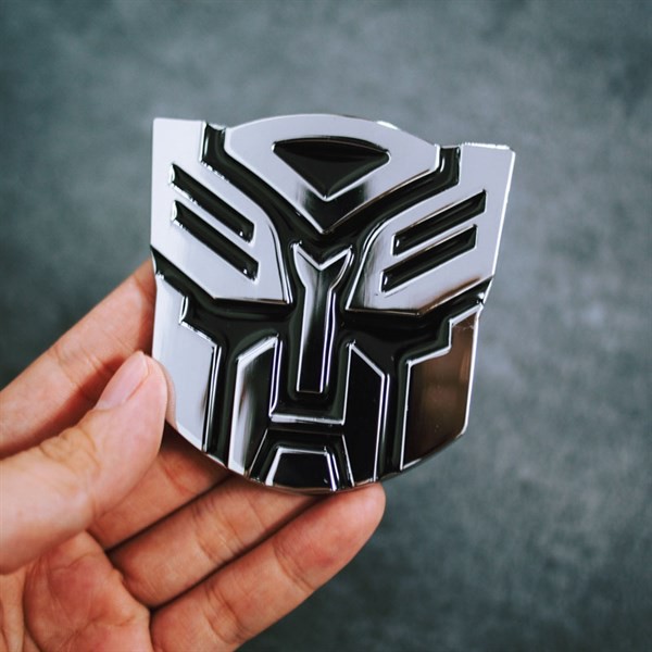 Sticker metal hình dán 3D Transformers - PROTECT the Earth