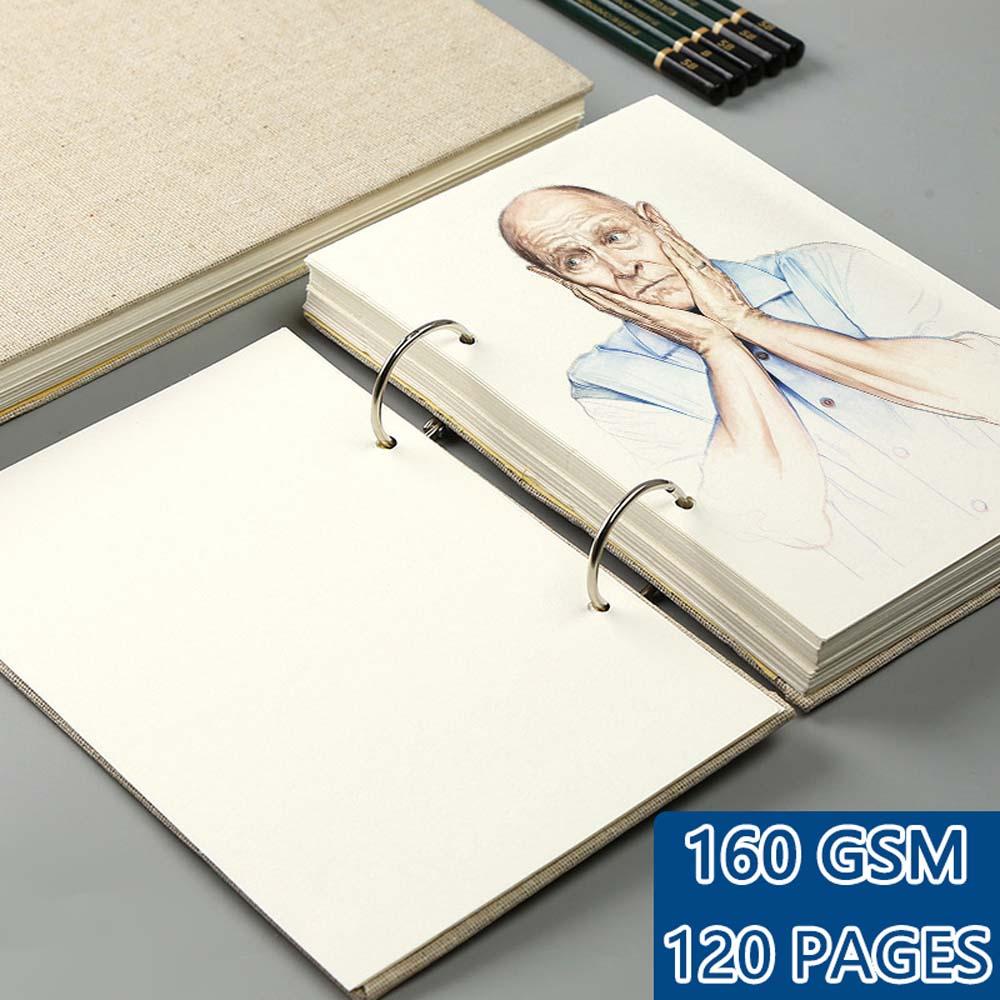 Sổ Tay Phác Thảo Bìa Cứng Dạng Xoắn Ốc Chuyên Nghiệp