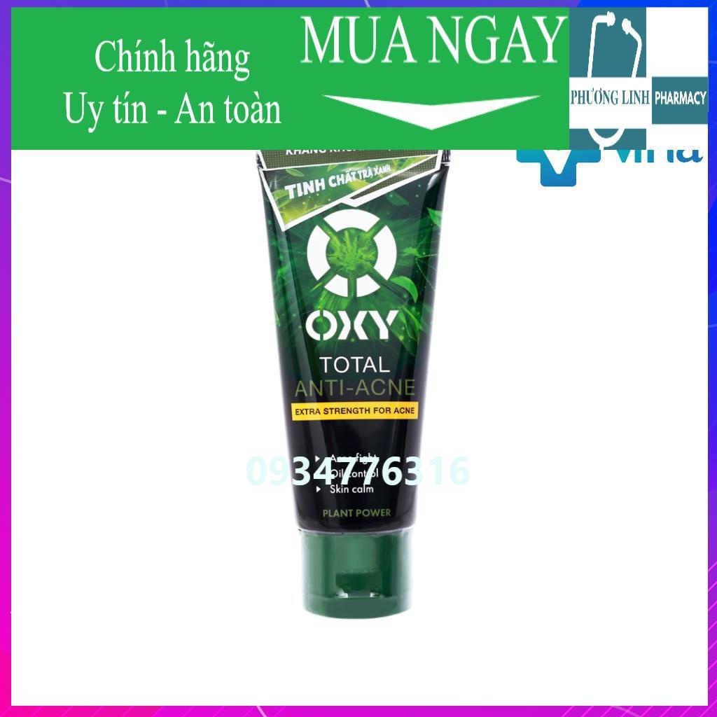 ✅ Kem rửa mặt sạch khuẩn mụn kiểm soát nhờn OXY Total Anti Acne 100g