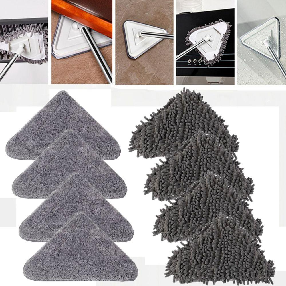 Khăn Lau Hình Tam Giác Bằng Sợi Microfiber Thay Thế Cho Cây Lau Nhà