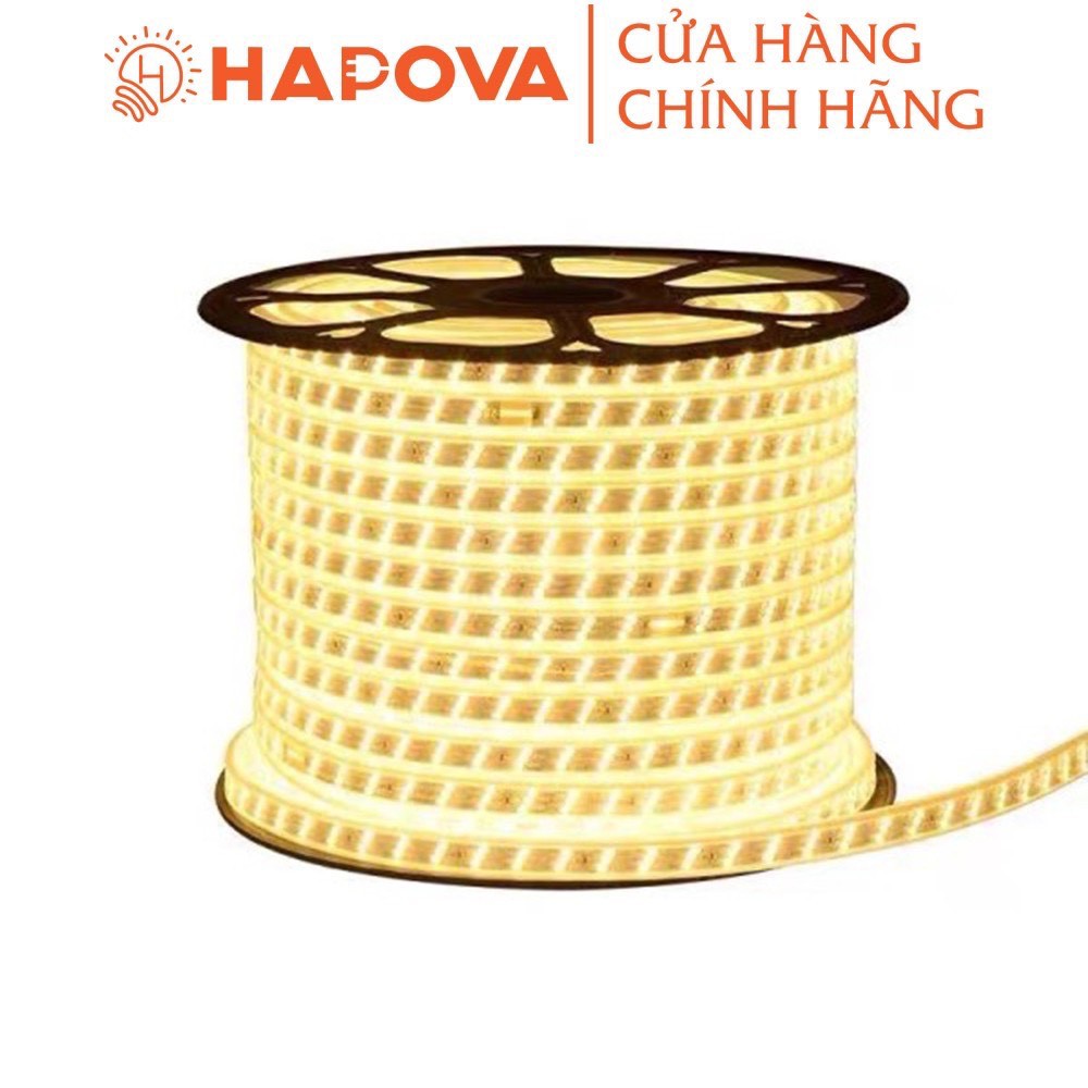 Dây đèn led trang trí dây đôi HAPOVA DIFIT 2835 đủ màu sắc