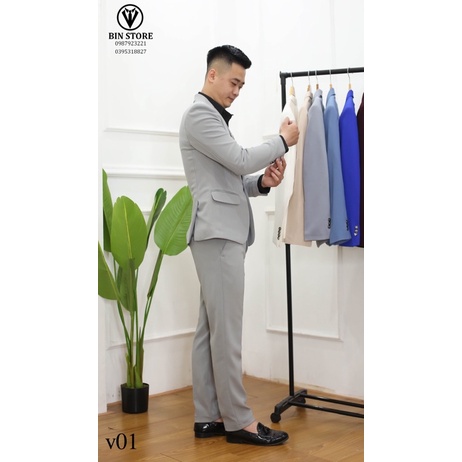 [SALE CỰC SỐC] Vest xám cao cấp sale 70%