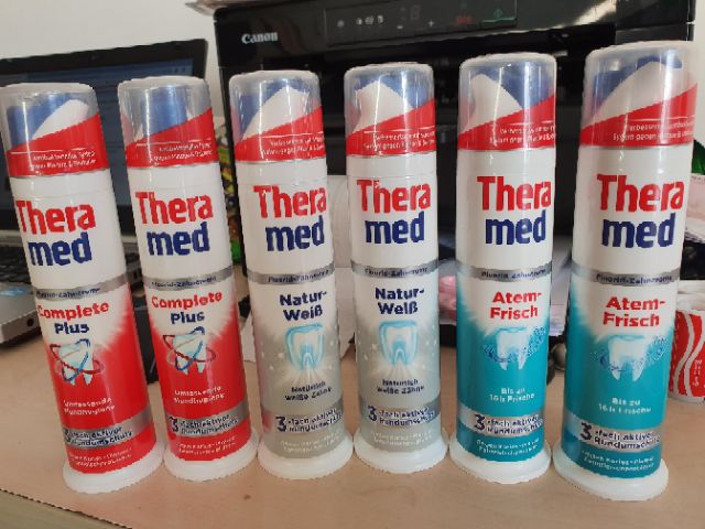 Kem đánh răng theramed 100ml - hàng đức - ảnh sản phẩm 4