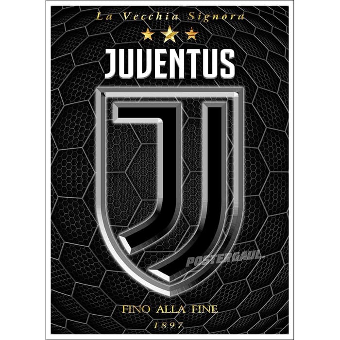 Poster Hình Câu Lạc Bộ Bóng Đá Juventus Fjp244-47 X 65 cm