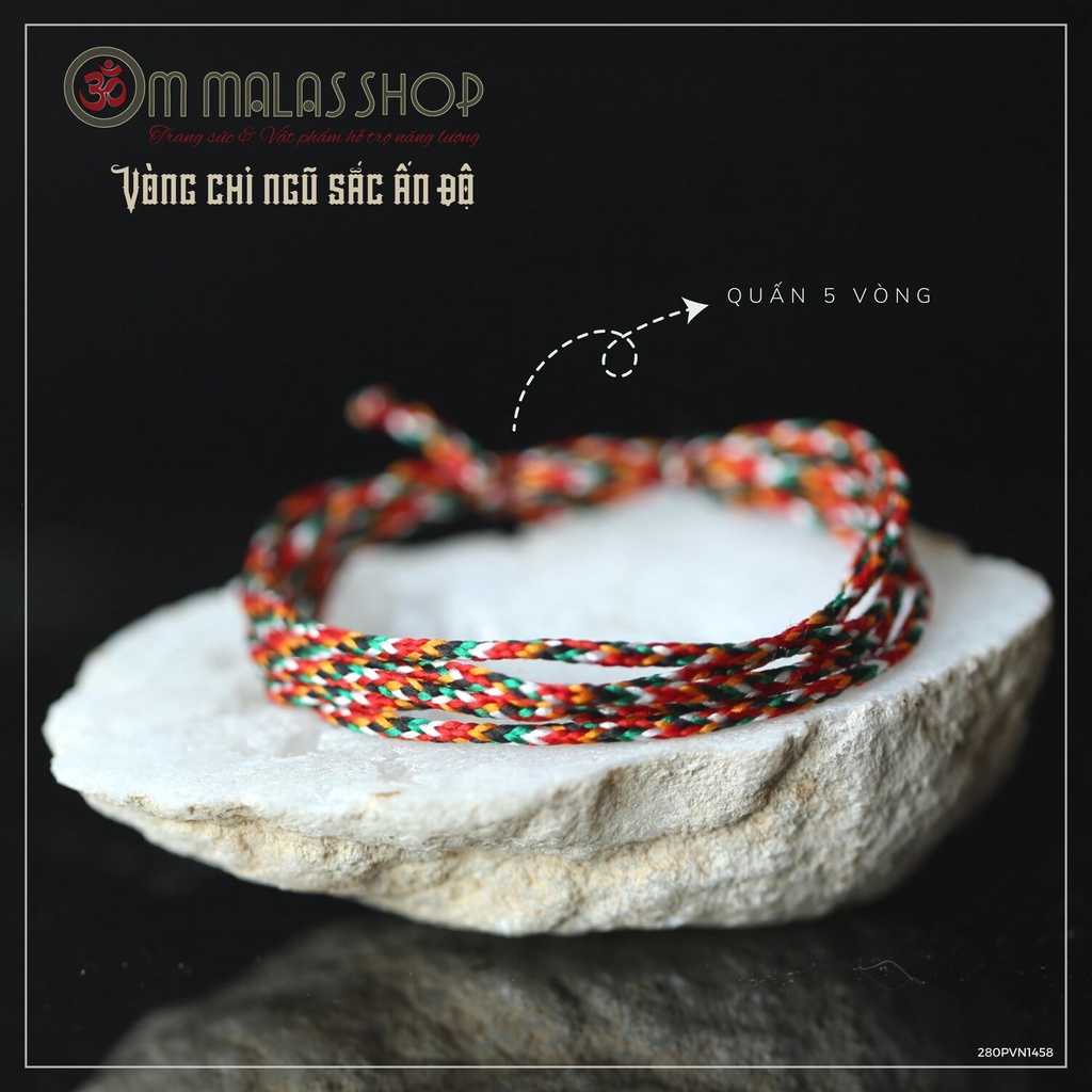 VÒNG CHỈ NGŨ SẮC ẤN ĐỘ