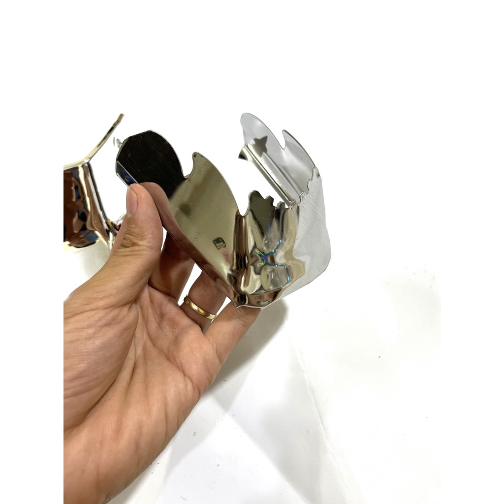 Đuôi bạc, ốp mõm gắn dè sau Dream Siêu Đẹp