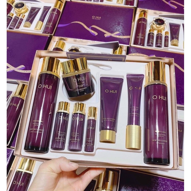 [RẺ VÔ ĐỊCH] FULL SET OHUI TÍM BABY COLLAGEN