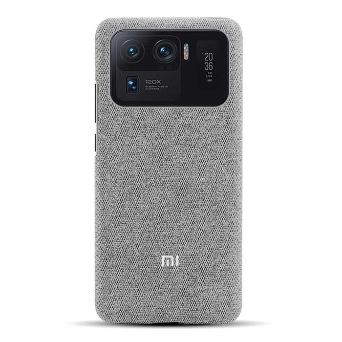 Ốp Điện Thoại Da Phối Vải Canvas Cứng Chống Rơi Cho Xiaomi Mi11 Ultra 11Ultra 11T Pro