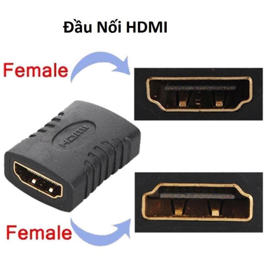 Đầu nối HDMI-HDMI, Đầu nối HDMI 2 đầu âm,nhỏ gọn,tiện dụng, giá rẻ