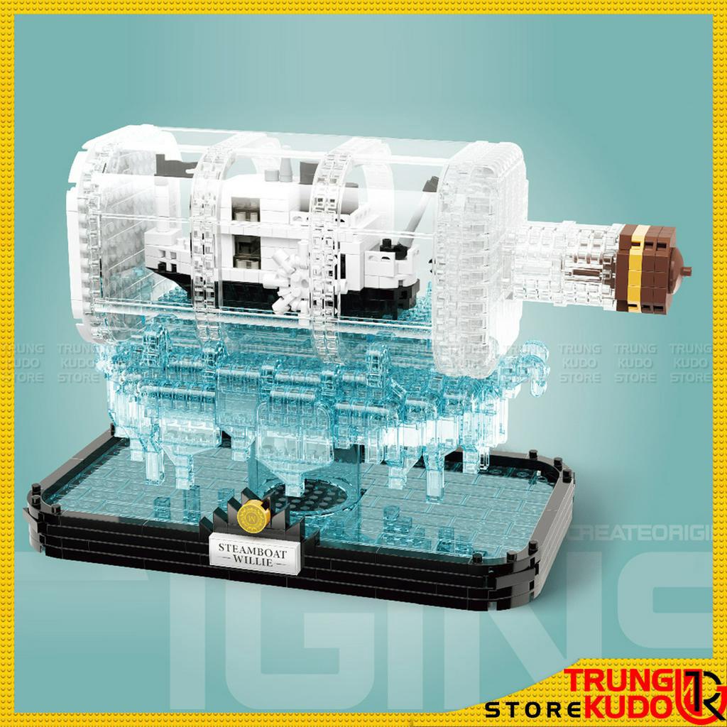 Thuyền Trong Chai - Đồ chơi lắp ráp mô hình tàu trong chai làm quà tặng trang trí decor