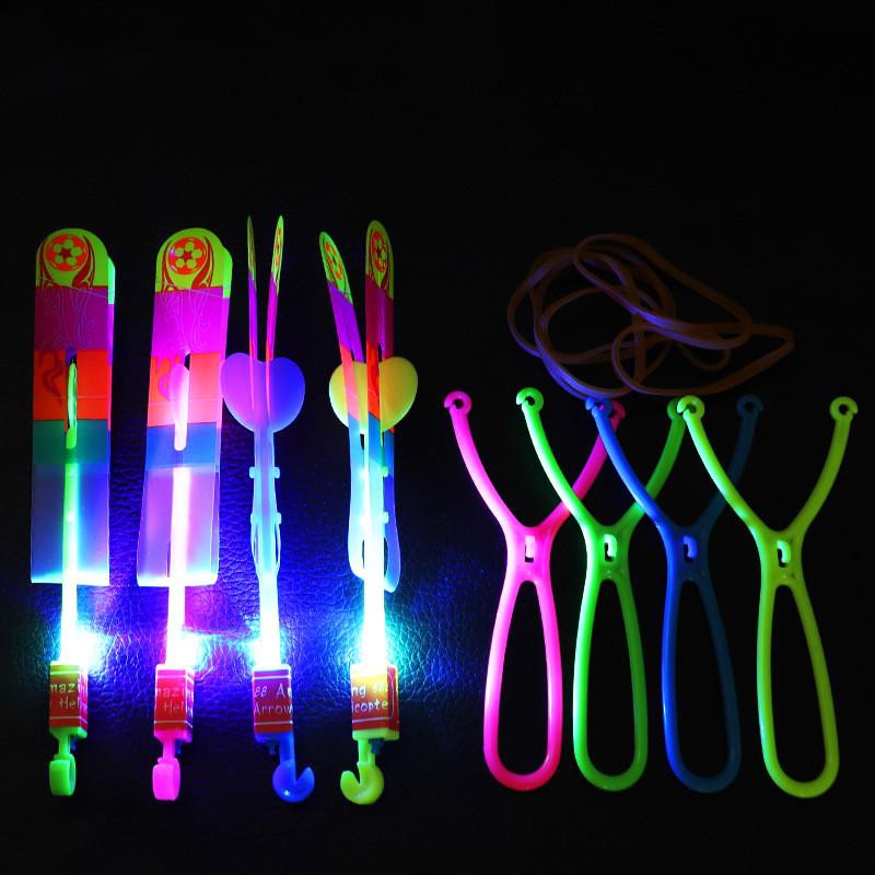 Đồ Chơi Ná Bắn Tên Lửa Có Đèn Led Cho Bé