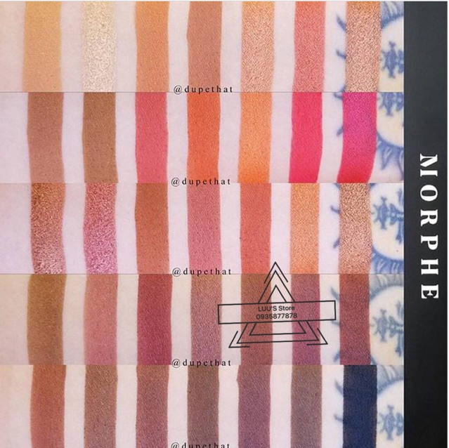 Bảng phấn mắt Morphe 3502 - SECOND NATURE EYESHADOW PALETTE