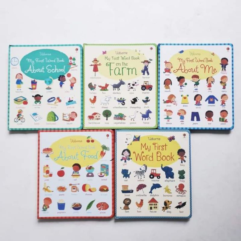 USBORNE MY FIRST WORD BOOK (5book)