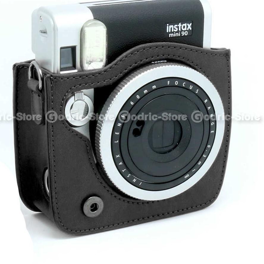 Mới Túi Da Đựng Máy Ảnh Fujifilm Polaroid Instax Mini 90 Neo V2 Kfd3...........