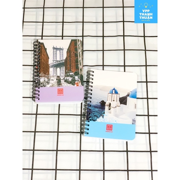 Sổ lò xo A6 160 trang Hồng Hà Cool 4137