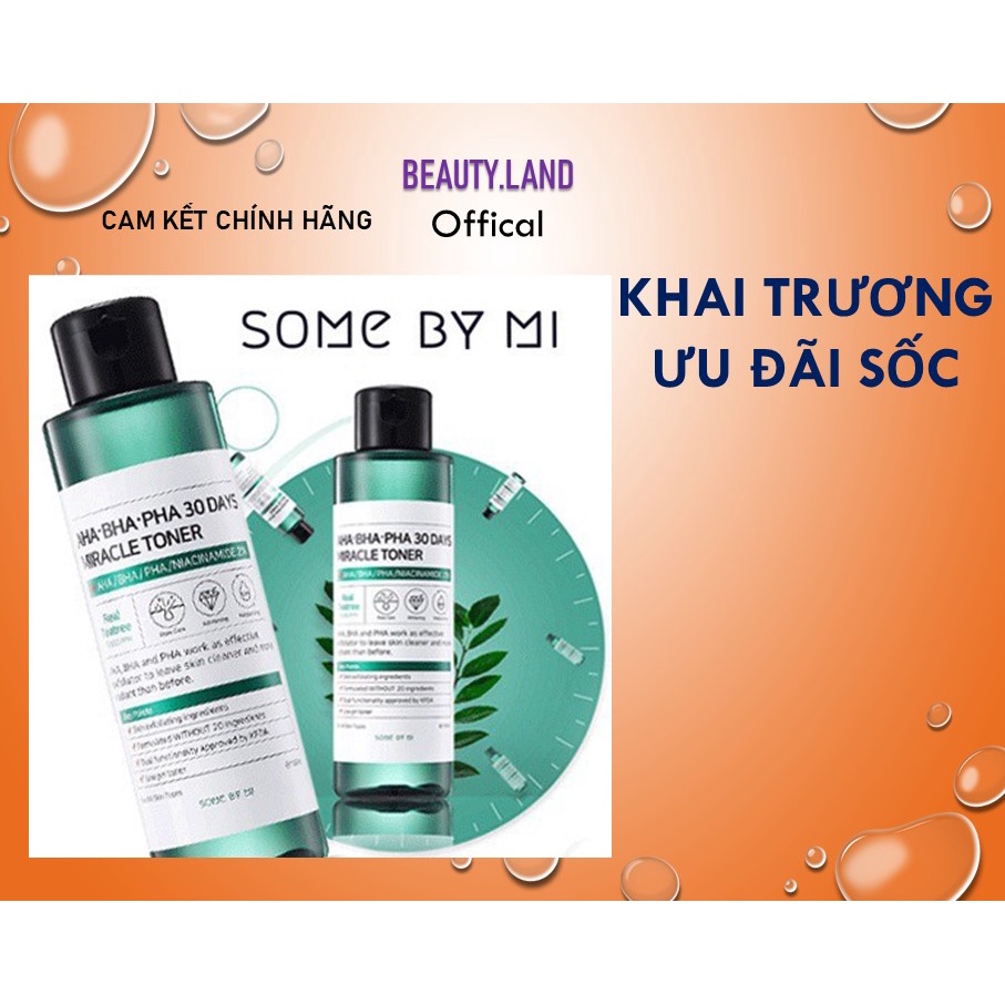 Nước Hoa Hồng Some By Mi AHA-BHA-PHA Miracle Toner AHA-BHA-PHA 30 Days 150ml
