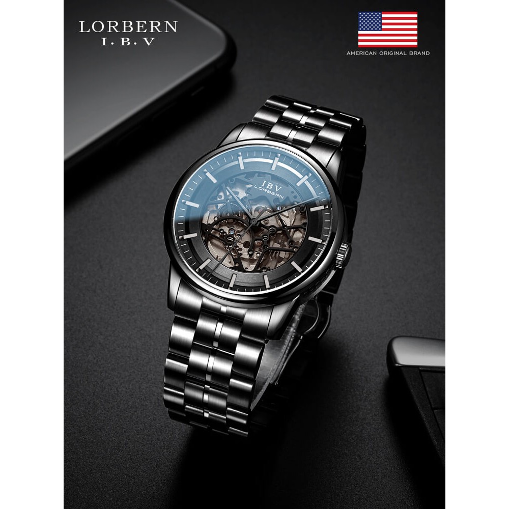 Đồng hồ nam chính hãng LORBERN IBV6022-4