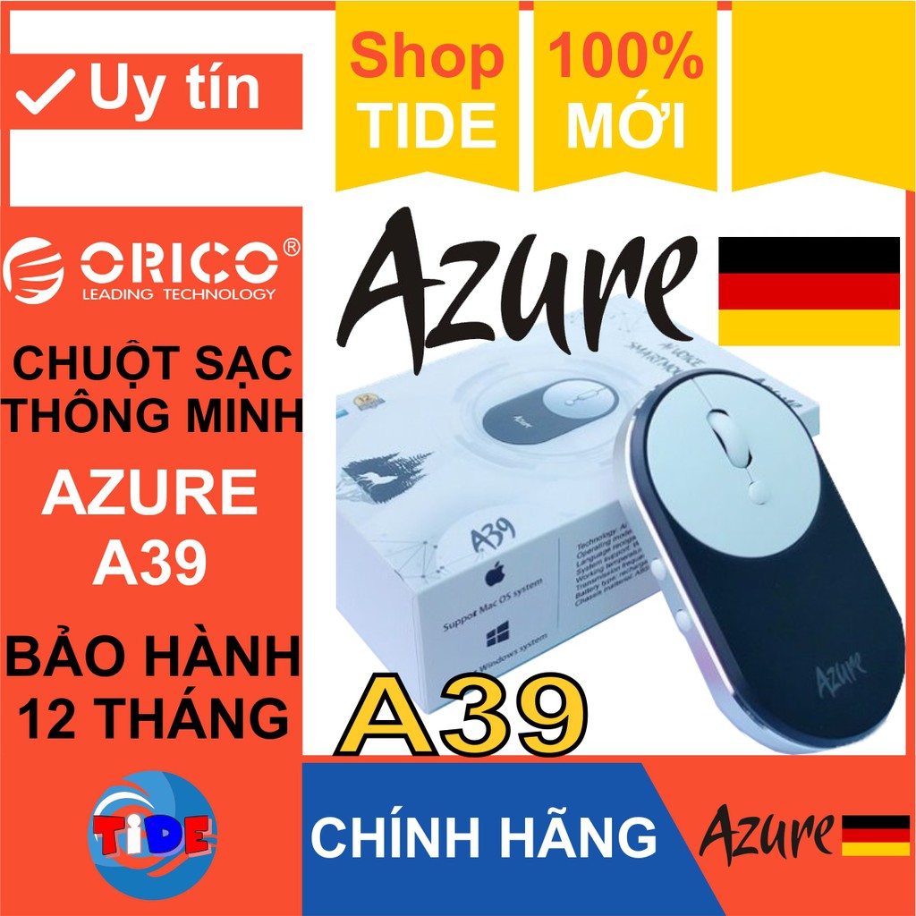 Chuột thông minh Azure A39 – Chuột gõ văn bản bằng giọng nói – Thương hiệu Đức – Nhập khẩu chính hãng – Bảo hành 1 năm