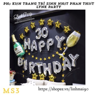 Set bóng trang trí Sinh nhật dành cho Người lớn