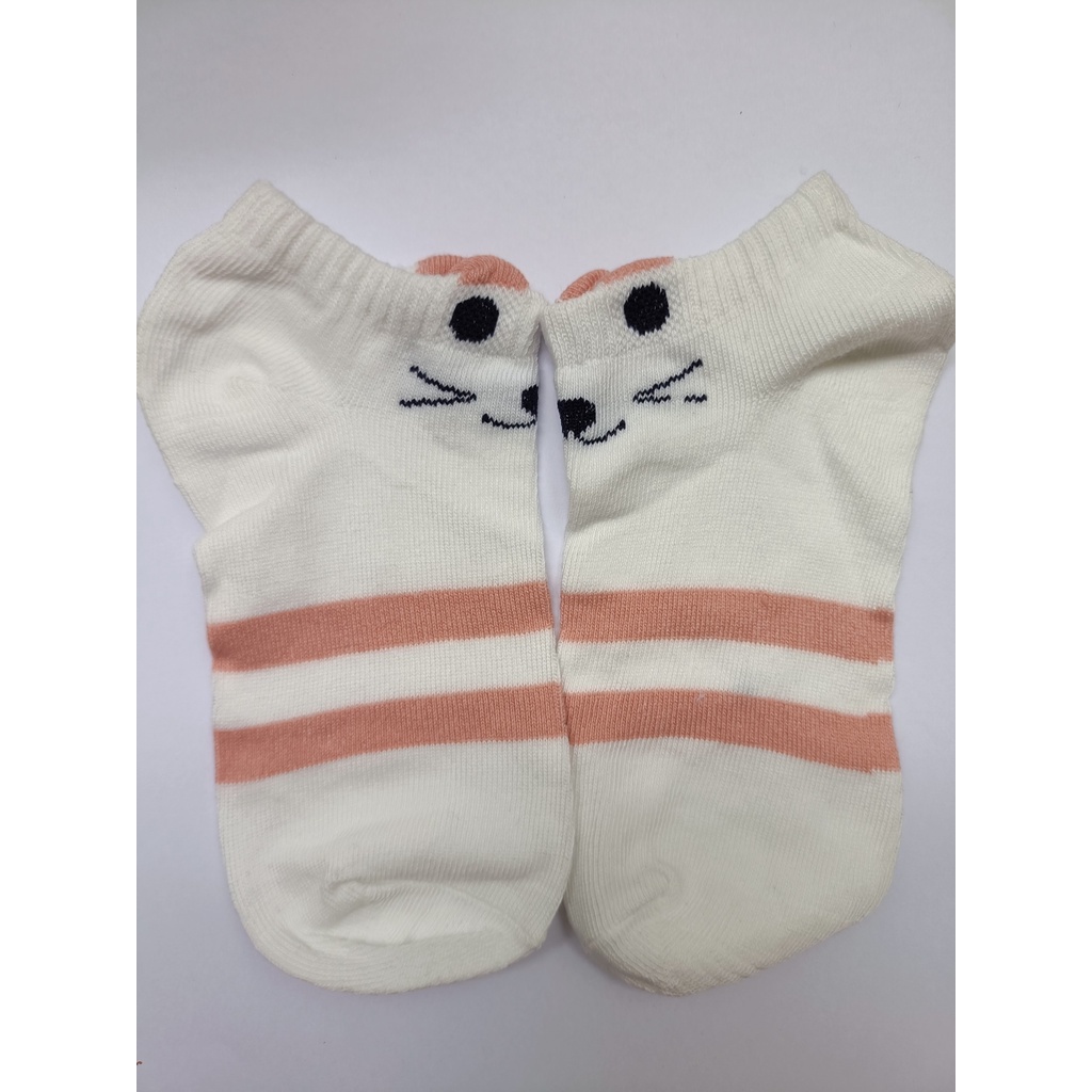Vớ ngắn nữ hình mèo dễ thương mang êm chân - MIRILIK