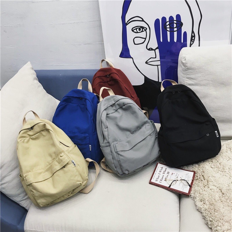 Balo bố ulzzang vintage mẫu mới cực xinh, balo đi học