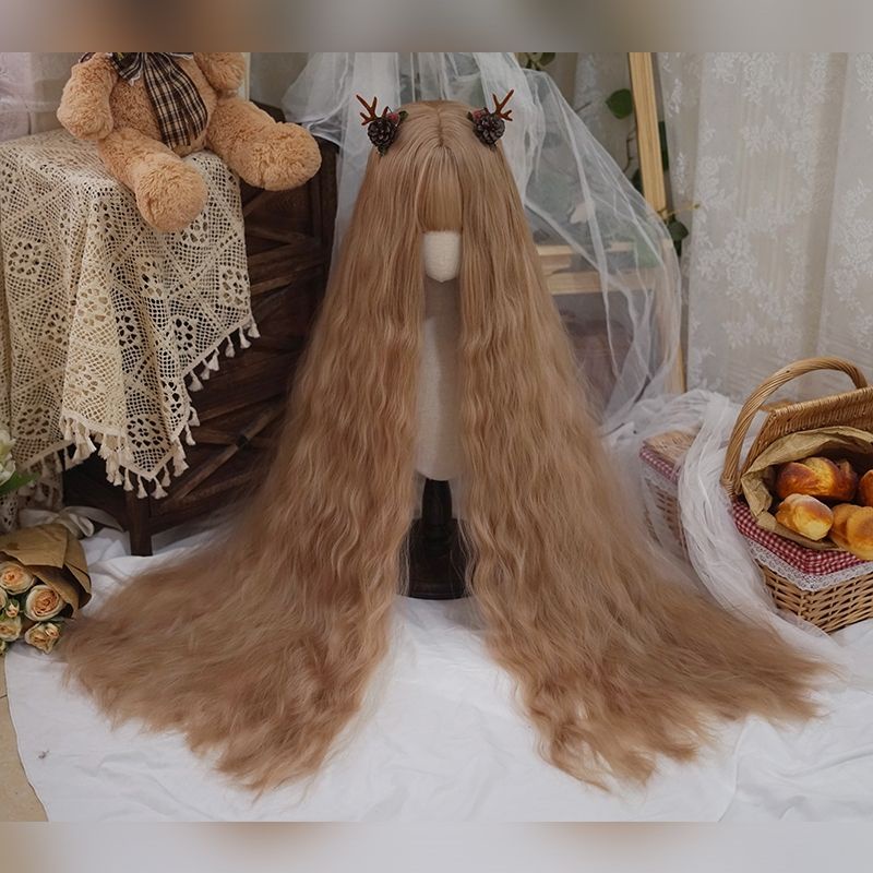 Tóc giả wig lolita Ochanomizu 120cm gợn sóng cổ tích 5 màu