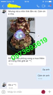 Sale Thác nước phong thuỷ Phật Di Lạc