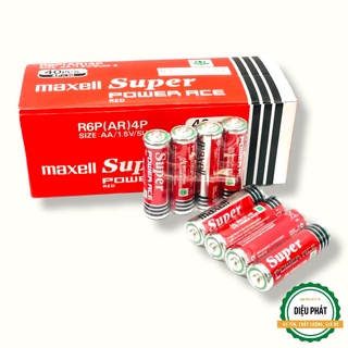 ⚡️ pin aa maxell tiểu super power chính hãng hộp 40 viên