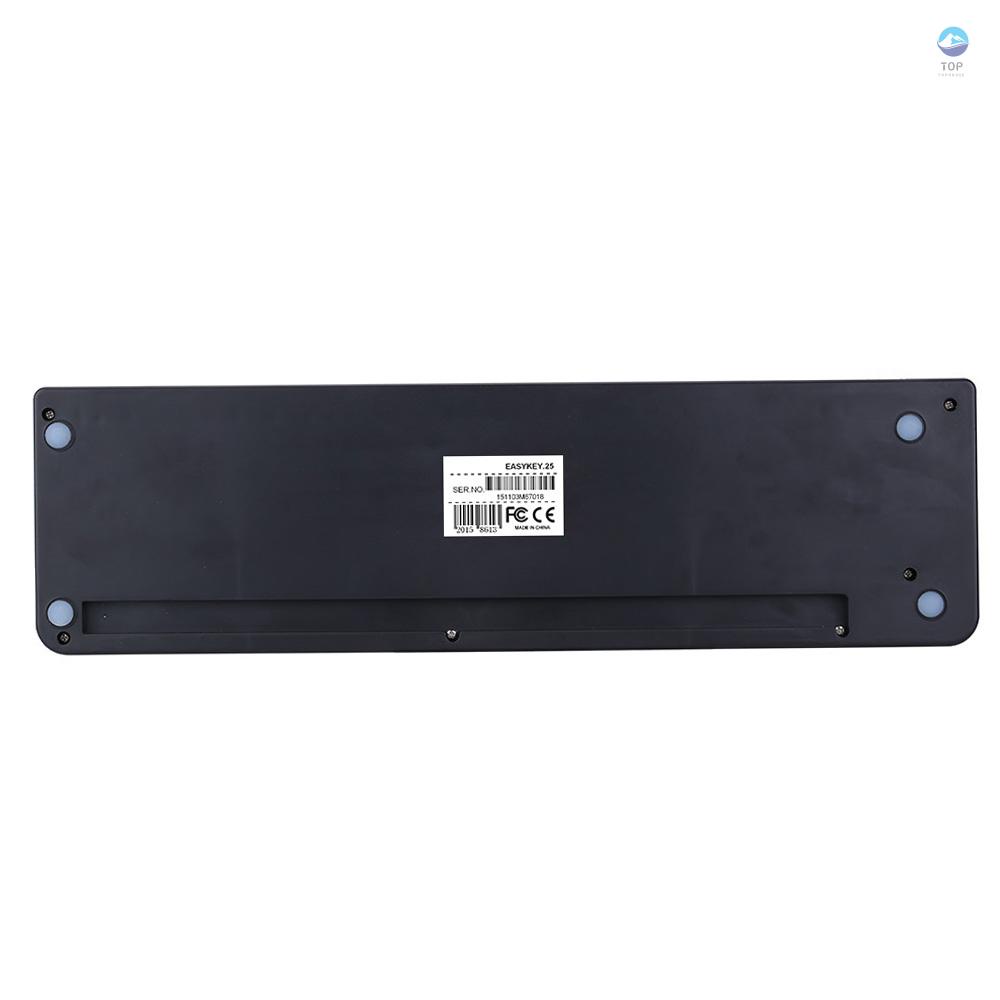 ♪ Bàn phím Mini 25 phím USB MIDI dễ dàng mang theo bàn phím sắp xếp bàn phím âm nhạc bàn phím điện âm