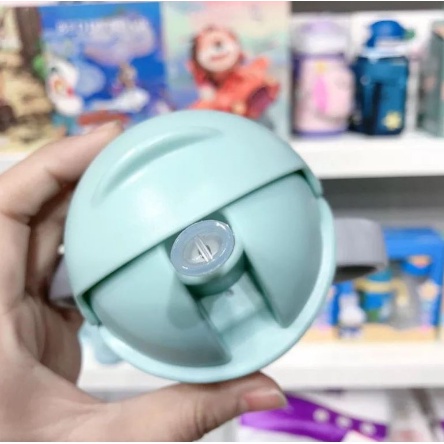Bình uống nước có ống hút chống đổ Kèm Van Chống Sặc Dung Tích 250ml