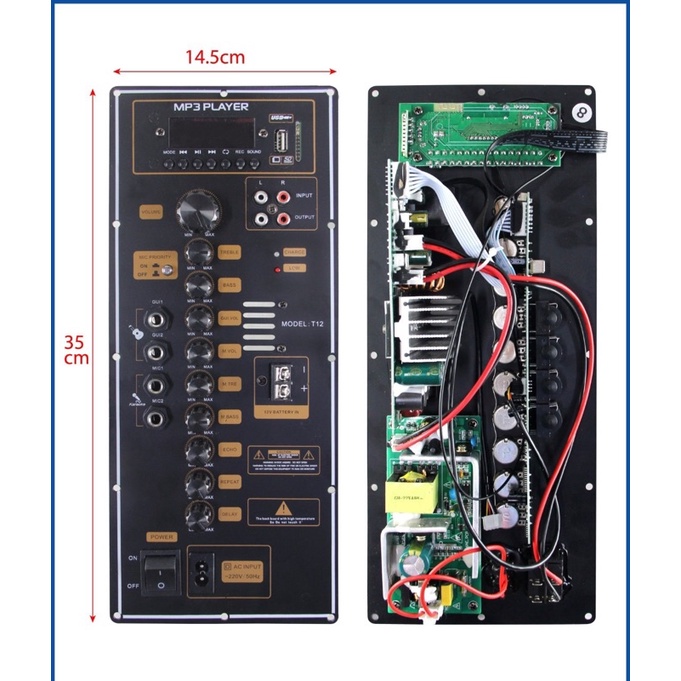 [Mã ELHACE giảm 4% đơn 300K] MẠCH LOA KÉO CHUYÊN BASS 40 120w CÓ REPEAT CỰC HAY