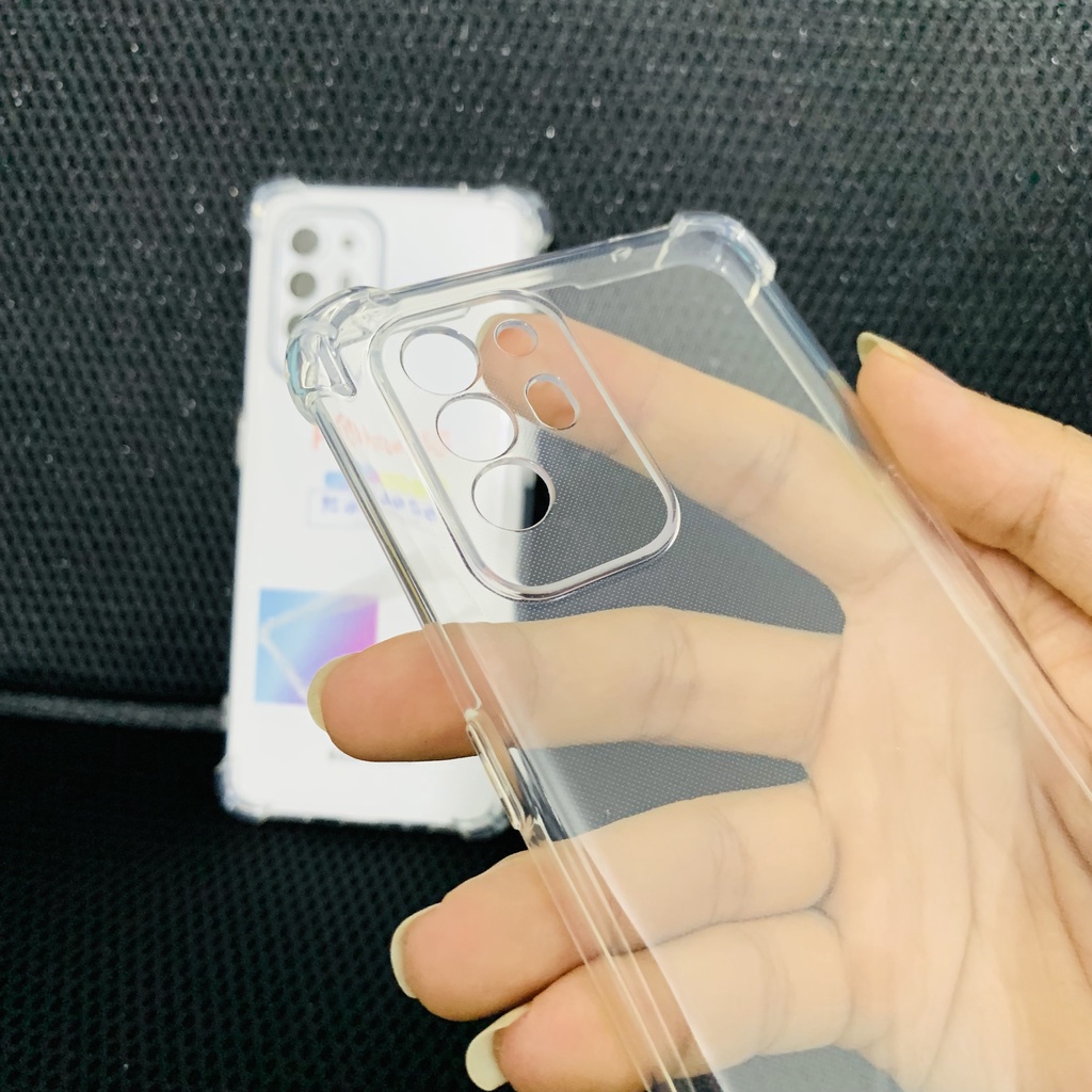 Ốp lưng chống sốc Oppo A74 5G trong suốt cao cấp chống va đập 4 góc