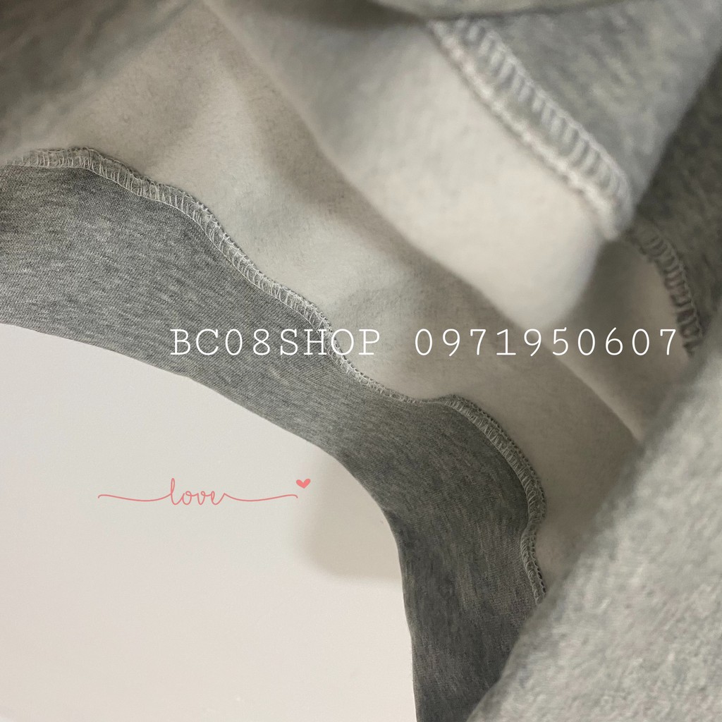 Áo Sweater trơn tay dài Unisex chất vải nỉ cotton nhiều màu có size